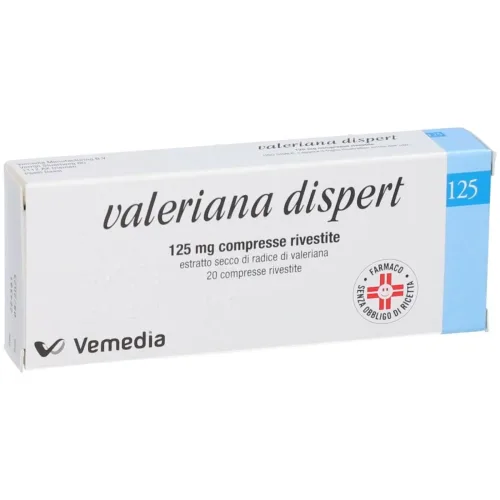 VALERIANA DISPERT 125MG - 20 Compresse