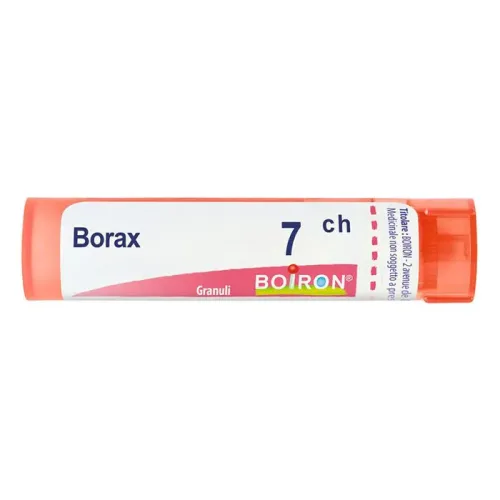 Boiron Borax 7CH Granuli Omeopatici Tubo da 4gr