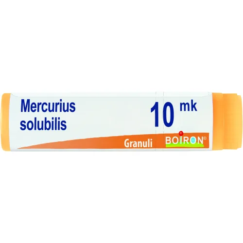 Boiron Mercurius Solubilis Globuli 10Mk 1g monodose