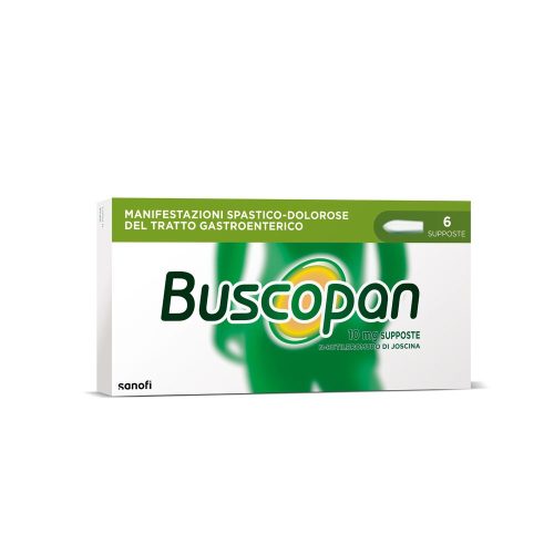 BUSCOPAN 10MG - 6 Supposte