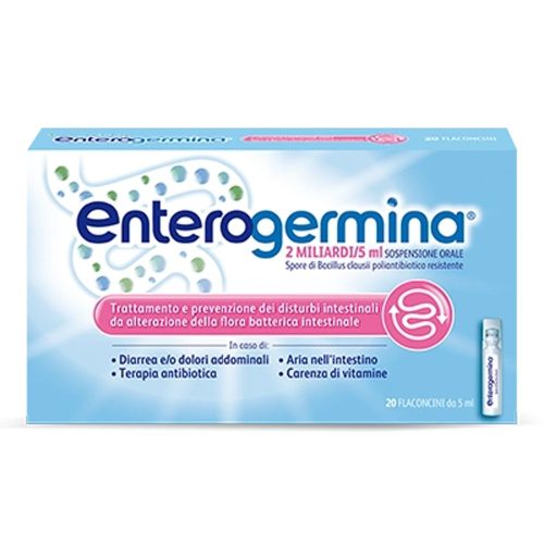 ENTEROGERMINA 2 MILIARDI - 20 Flaconcini Orali