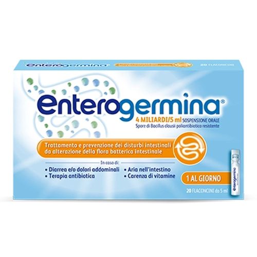 ENTEROGERMINA 4 MILIARDI - 10 Flaconcini Orali