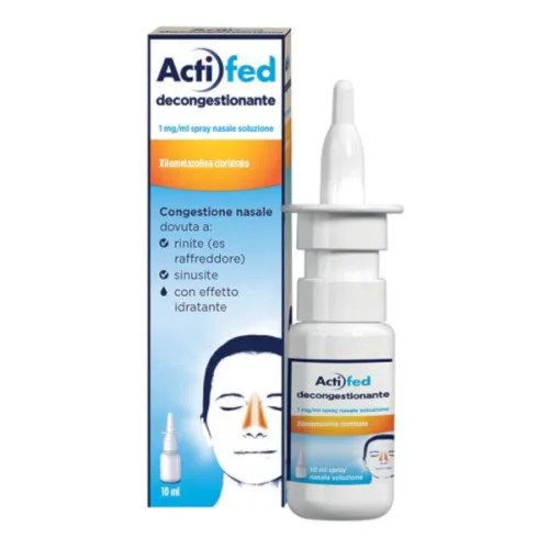 ACTIFED DECONGESTIONANTE 1 MG/ML Xilometazolina - Spray Nasale 10ML