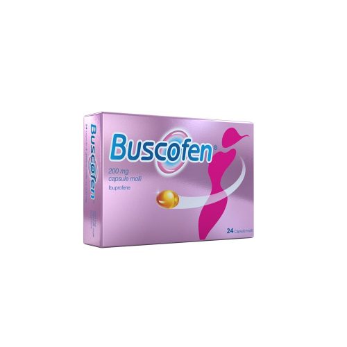 BUSCOFEN 200MG Ibuprofene - 24 Capsule Molli