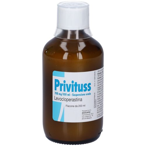 PRIVITUSS 708MG Levocloperastina - Sciroppo 200ML