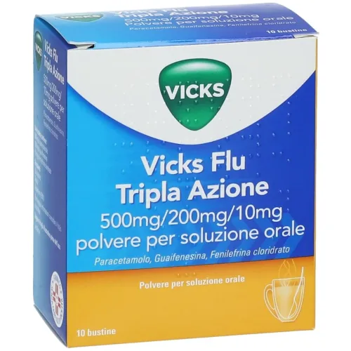 VICKS FLU TRIPLA AZIONE - 10 Bustine