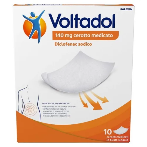 VOLTADOL 140MG Diclofenac - 10 Cerotti Antinfiammatori