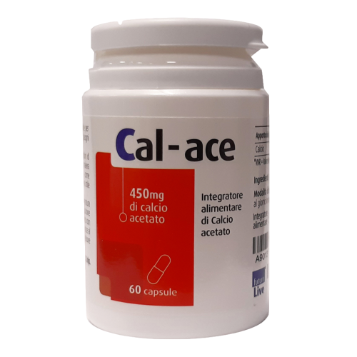 Calace Calcio Acetato 60 Capsule