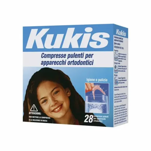 Kukident Kukis Cleanser Compresse Pulenti - 28Compresse