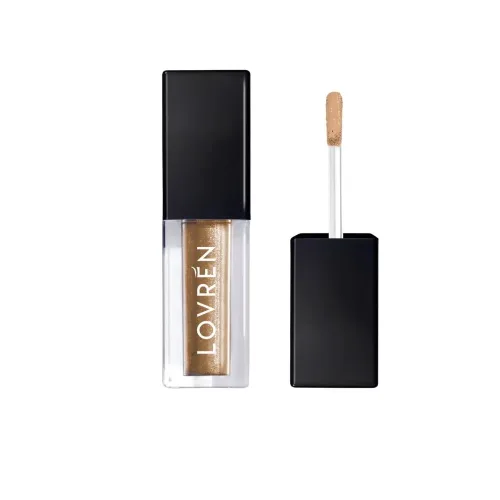 Lovren Make Up OML1 Ombretto Liquido Long Lasting Champagne, 3ml