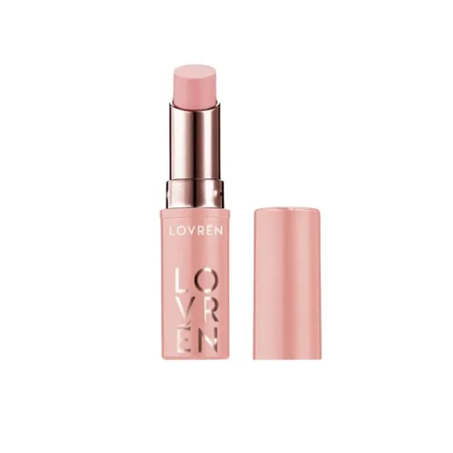 Lovren Make Up LB1 Lip Stick Balm Color Boost Burro Cacao Colorato Nude, 3.5g