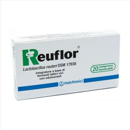 Reuflor Fermenti Lattici 20 Compresse Masticabili