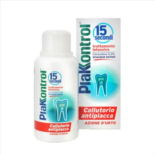 Plakkontrol 15 Secondi Collutorio Clorexidina 0,30% 250 ml