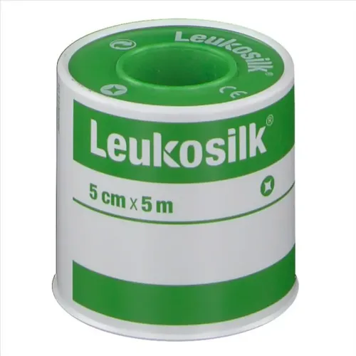 Leukosilk Cerotto Rocchetto Bianco 5cm x 5m