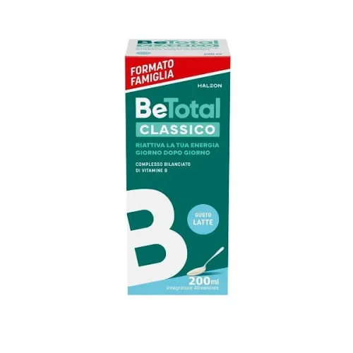 Be-Total Sciroppo 200ml Gusto Latte