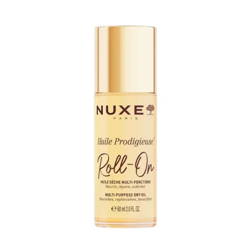 Nuxe Huile Prodigieuse Roll-On Olio Idratante Nutre Ripara e Sublima, 60ml