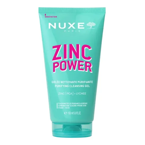 Nuxe Zinc Power - Gel Viso Detergente Purificante, 150ml