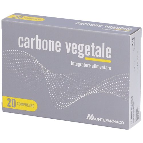  Montefarmaco Carbone Vegetale 20 Compresse