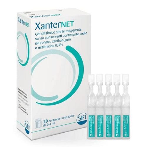 Xanternet Gel Oftalmico 20 Flaconcini Monodose 0,4ml